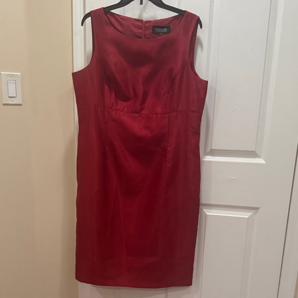 Black Label Rich Red Midi Dress